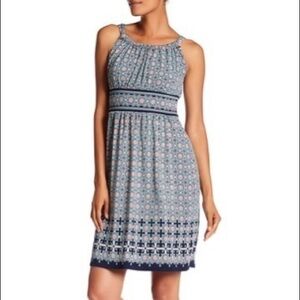 NWT Max Studio Print Matte Jersey Dress